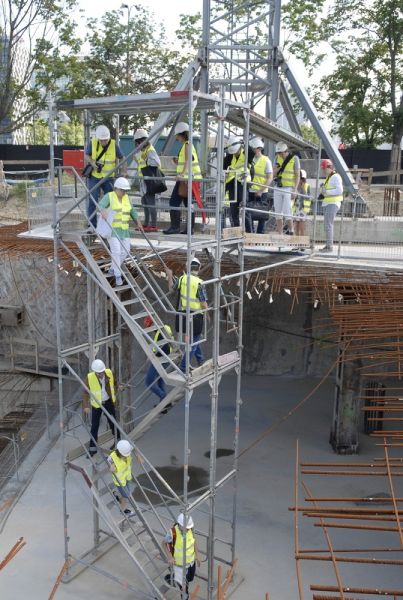  - The Warsaw HUB - plac budowy 