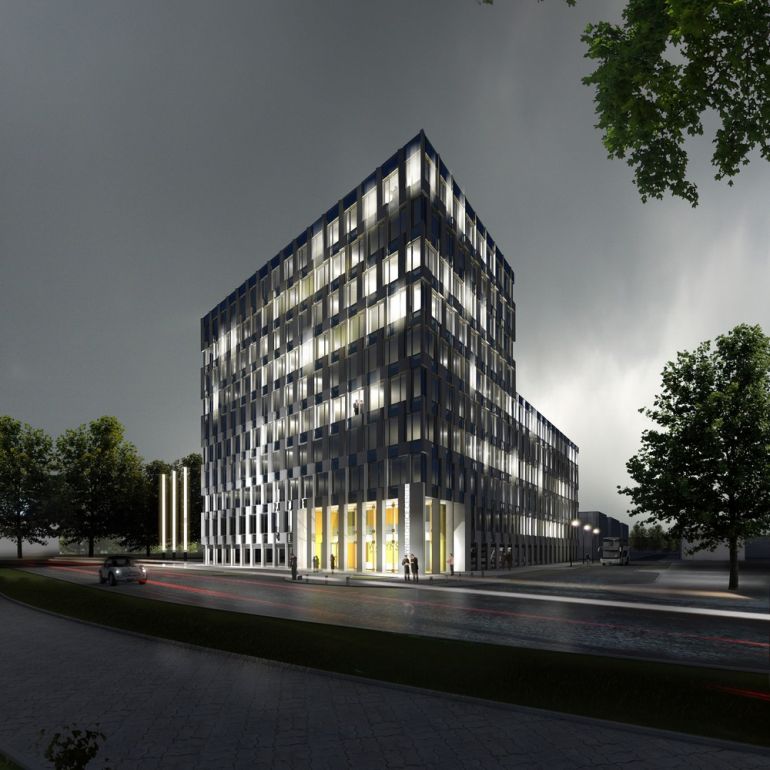 The office building EQlibrium, Warsaw material provided by the investor