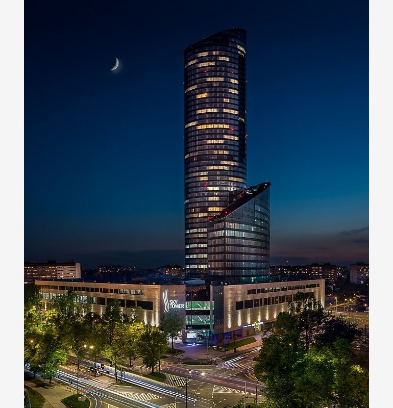 Sky Tower in Wrocław