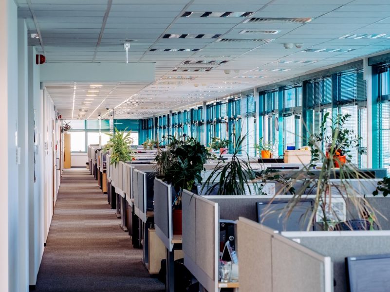  - Call Center, Orange, Kasprzaka Street in Warsaw - interior after revitalization