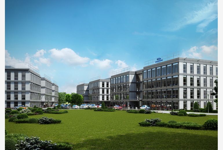 Na zdjęciu nowa krakowska inwestycja Enterprise Park