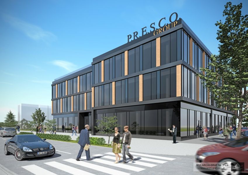 - Biurowiec będzie siedzibą centrum operacyjnego firmy P.R.E.S.C.O