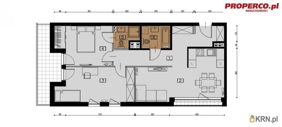 Ostrowiec Świętokrzyski - Piwna - 70.97m2 - 