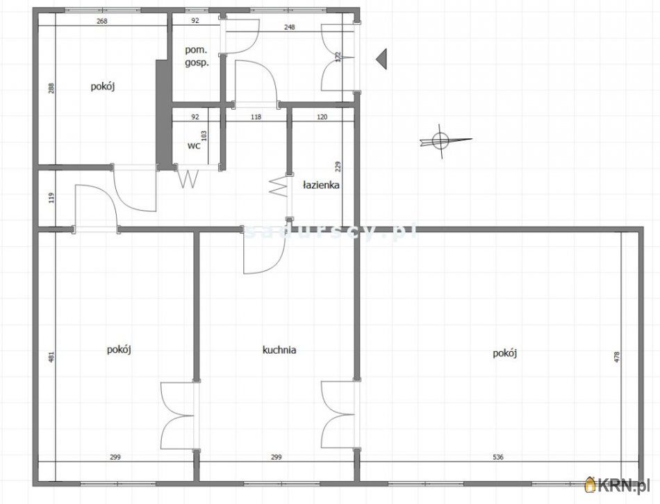 Kraków - Krowoderska - 78.49m2 - 