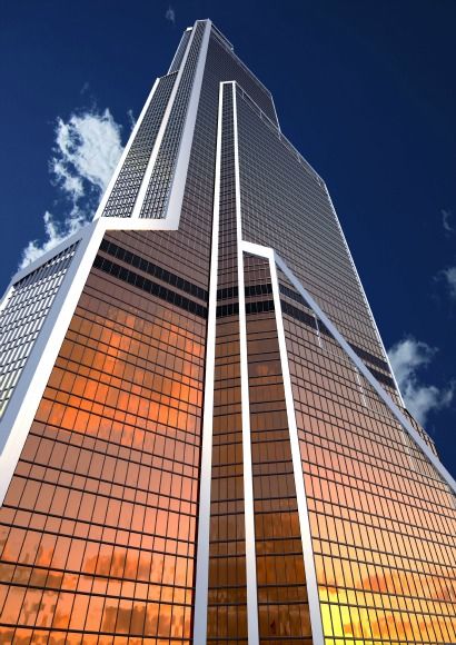  - Visualization of the highest building in Europe
