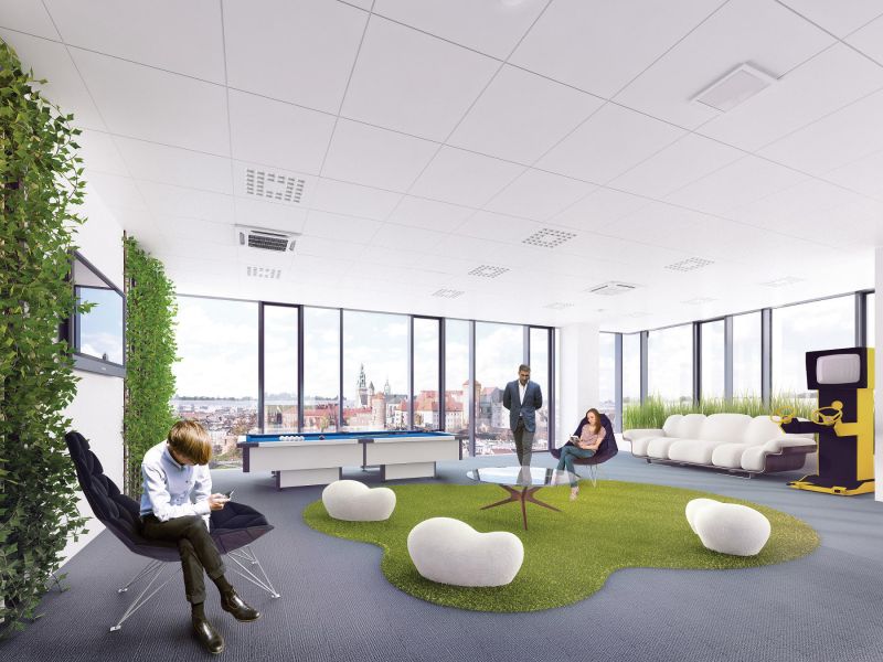  - Interior in Vistula Business Garden - visualization