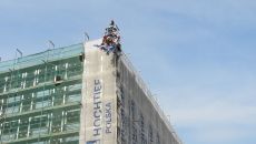 Perch hung on Lobos Czyżyny Office Center