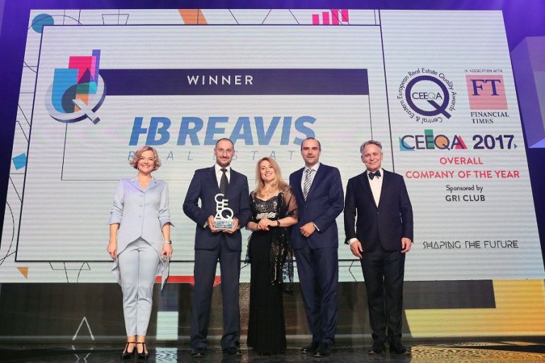 HB Reavis nagrodzone w konkursie CEEQA 2017