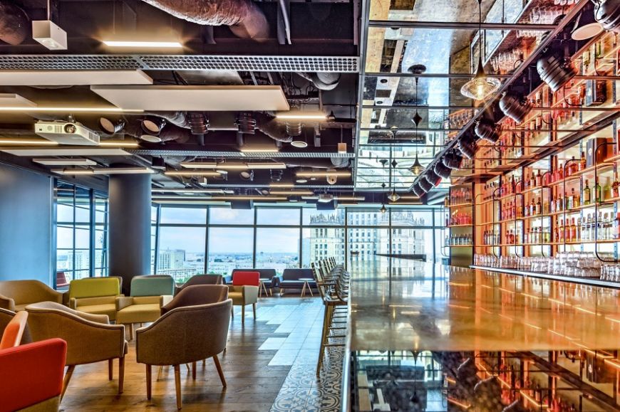  - The bar is a sentimental element used by Wyborowa Pernod Ricard from the former registered office