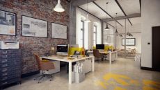 Loft mini-offices in Nowa Papiernia