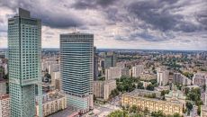 A bank has chosen an office building in Warsaw