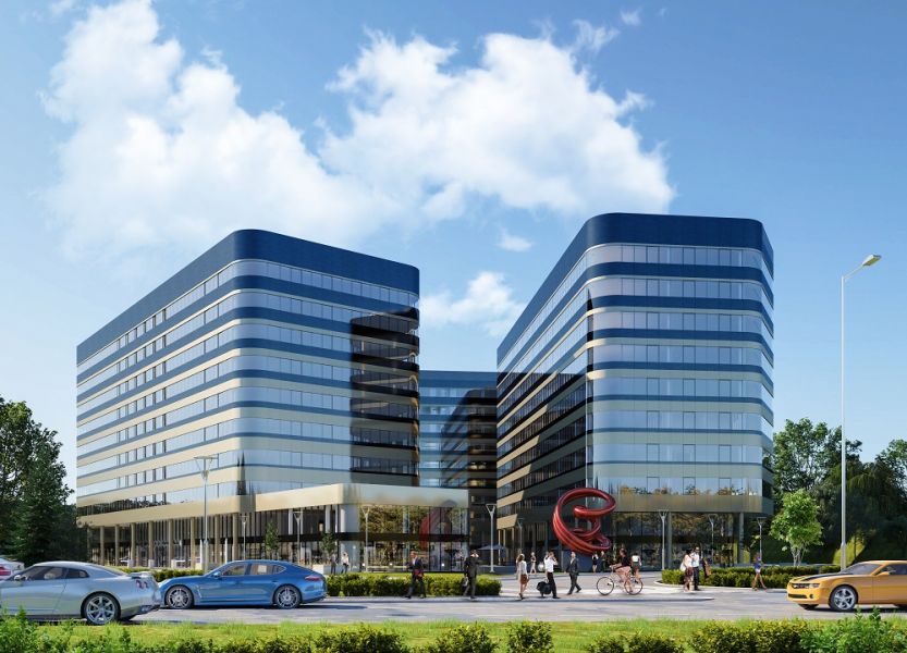  - Fabryczna Office Park: Visualization