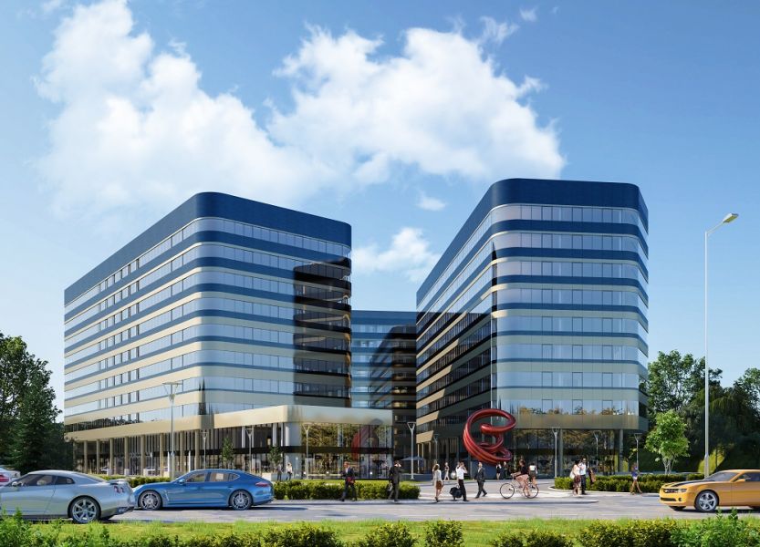  - Fabryczna Office Park: Visualization