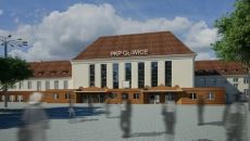 Reconstruction of the railway station in Gliwice