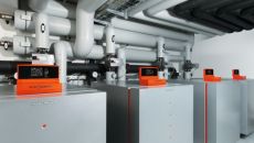 How to heat up an office building? With a heat pump!