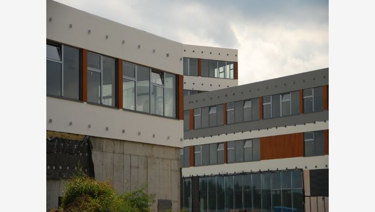 Białystocki Park Naukowo-Technologiczny's buildings, photo by I.Maleszewska