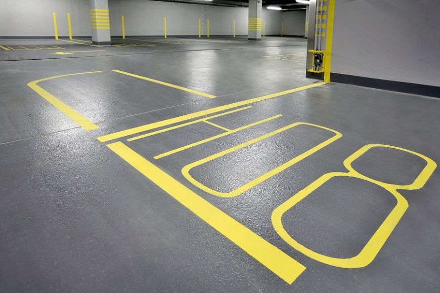  - The Tides - underground garage (pic Flowcrete Polska)