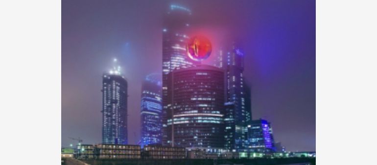 Eye of Sauron over IQ-Kwartał complex, source: thr.ru