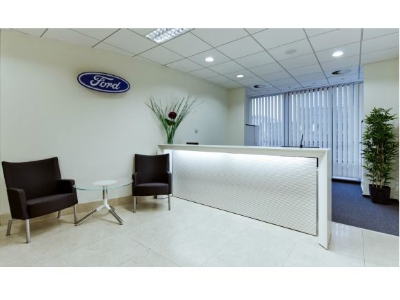  - The reception area in Ford office arranged by Interbiuro, photo by Y. Hristov