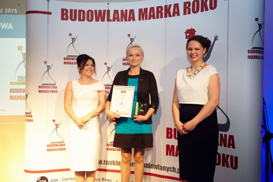  - Two titles such as Construction Brand 2015 and Year Champion 2015 were handed during a ceremonial gala