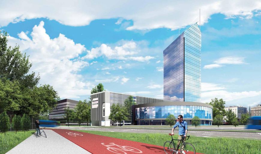  - A planned building will adjoin K1 and Pokoju 5 Avenue offices