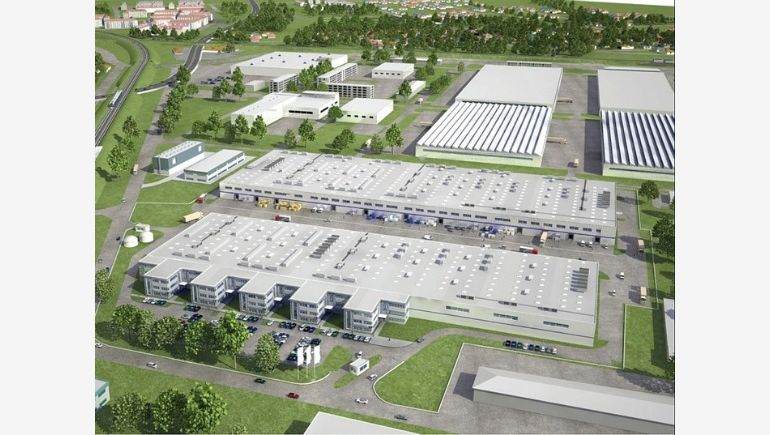 Trwają prace przy budowie Diamond Business Park Ursus