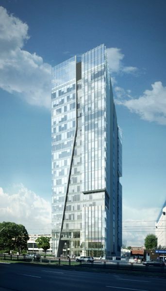  - Budynek jest pierwszym wysokościowym biurowcem w Gdańsku