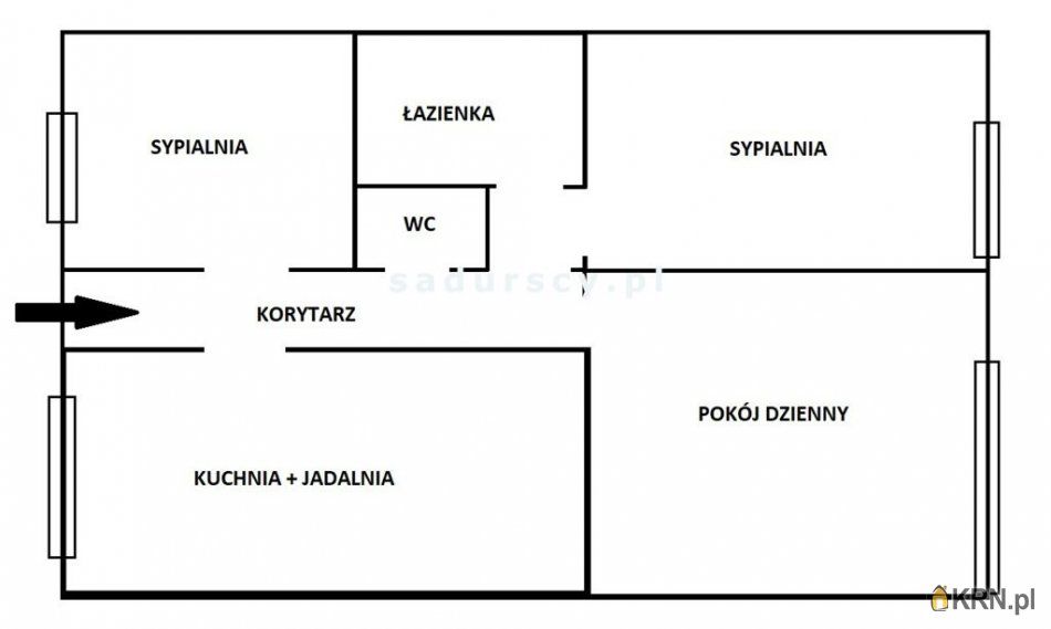 Kraków - Za Skłonem - 66.60m2 - 