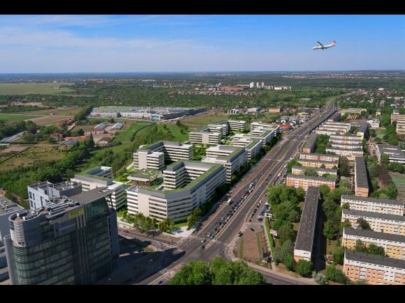  - The visualization of the complex Business Garden Poznań