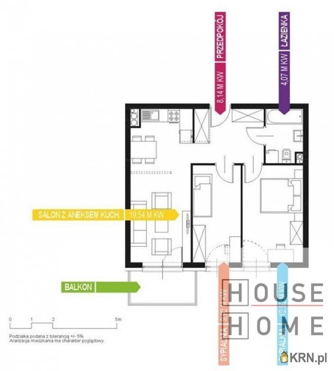 Katowice - 54.50m2 - 