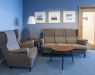 The arrangement included creation of an office space with a kitchenette, two cabinets, server room and conference hall