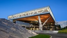 Unique project of an ecological office building