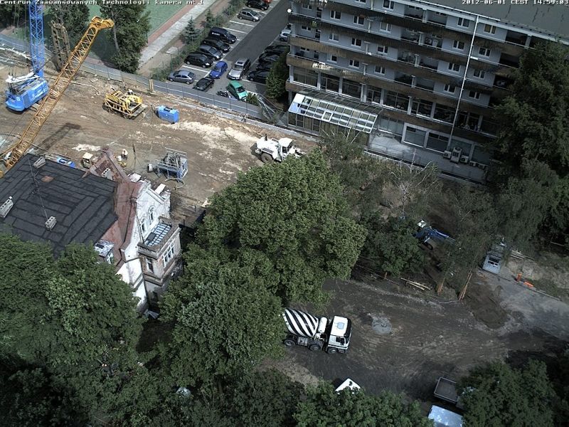  - Plac budowy Centrum Zaawansowanych Technologii Nobel Tower