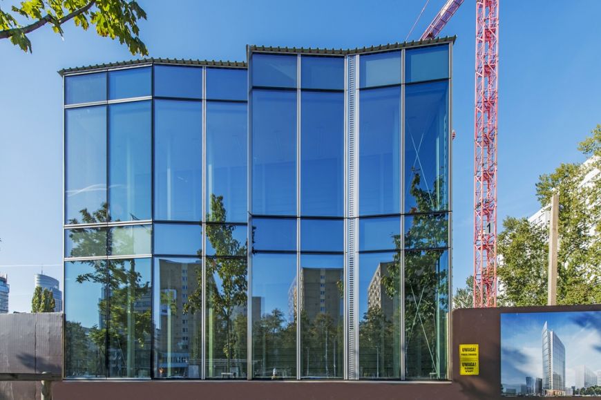  - Mennica Legacy Tower - model elewacji