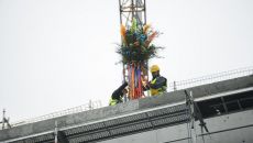 Ogrodowa Office in Łódź Topped Out