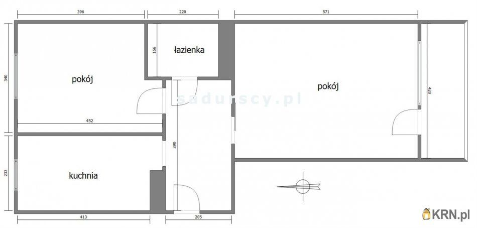 Kraków - 2 Pułku Lotniczego - 60.20m2 - 