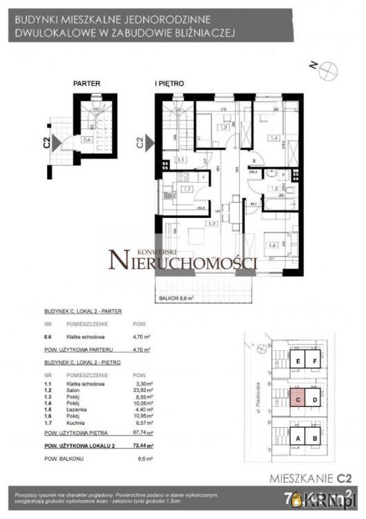 Dąbrówka - 72.44m2 - 