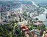 Bird's-eye view at Wrocław