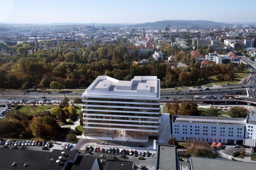  - Commencement of the building coincided with the offical opening of the first office complex - Kapelanka 42, located in Podgórze disctrict 
