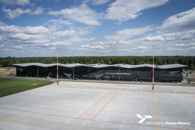 Port Lotniczy Olsztyn Mazury, fot. szymanyairport.pl