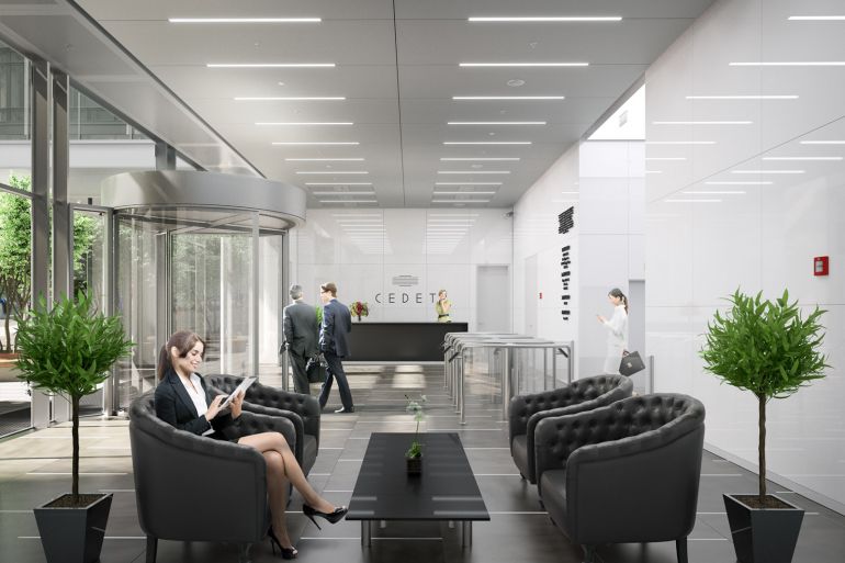 Wizualizacja CEDETu po modernizacji i rozbudowie