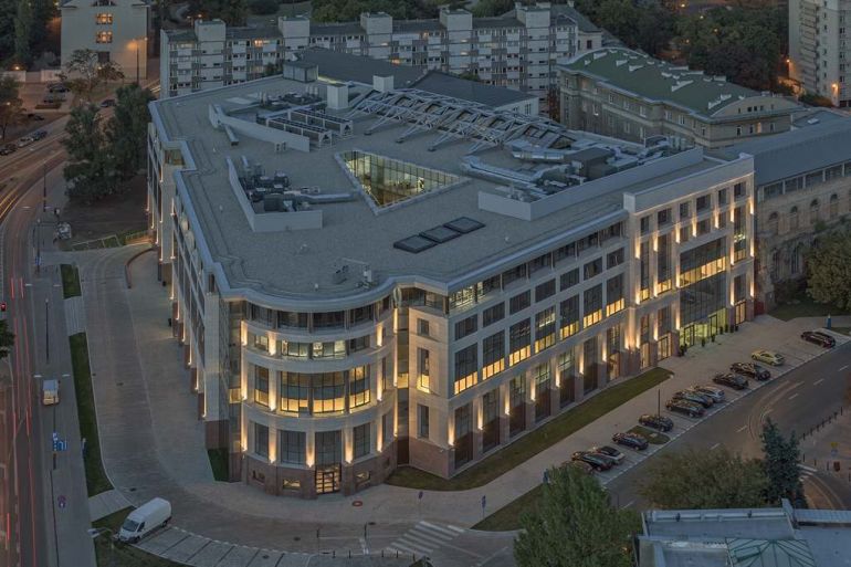 Senator Office Building in Warsaw