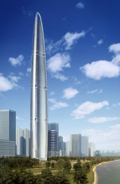  - Wuhan Greenland Center, copyright Adrian Smith + Gordon Gill Architecture