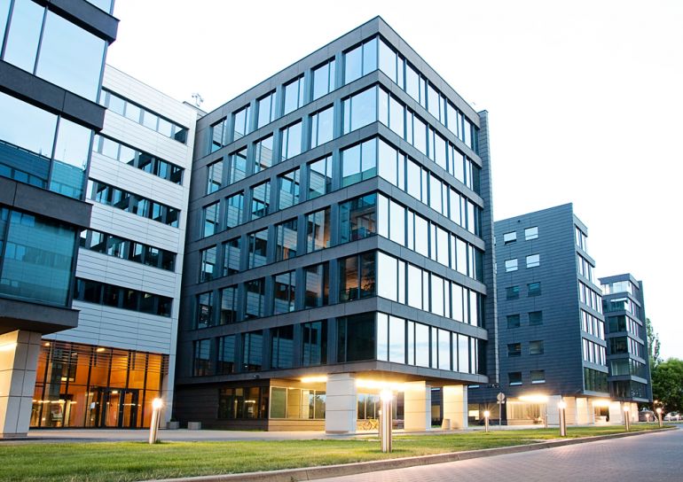 Okęcie Business Park is one of the biggest office complexes in the vicinity of Chopin Airport