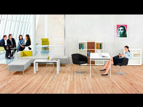  - W nowoczesnej przestrzeni biurowej liczy sie podział na strefy. Projekt Mikomax Smart Office