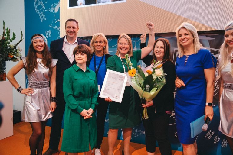 Firma Tork została wyróżniona prestiżową nagrodą Amsterdam Innovation Award za rozwiązanie Tork PaperCircle®