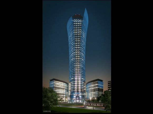  - Complex is being built in the city centre of Warsaw