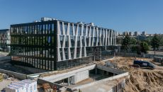 Elevation of the X building owned by Tensor complex is already completed