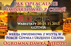 Warsztaty Mój Start Up – Import z Chin z wizytą w Porcie