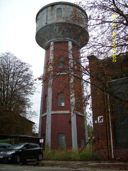  - The water tower will be probably intended for offices and a café